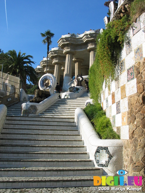 21189 Staircase at Hall of Pillars